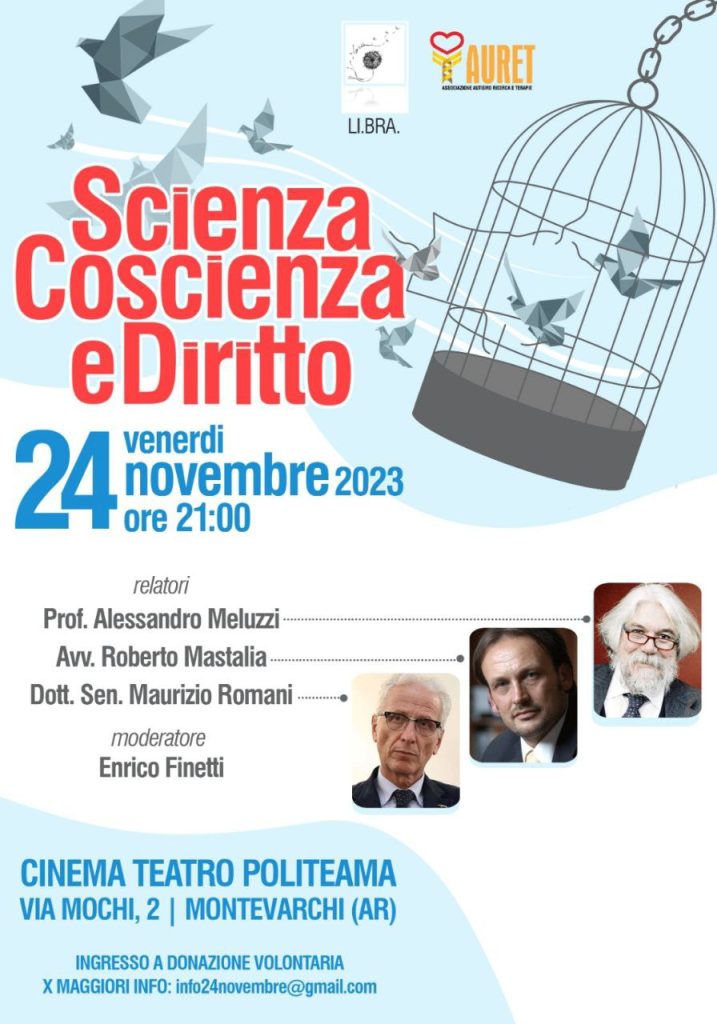 CONFERENZA con A. Meluzzi, R. Mastalia e M. Romani